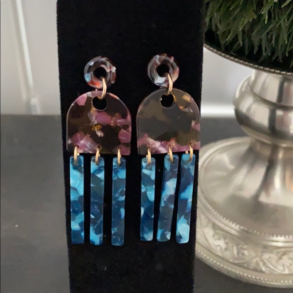 Lele Sadoughi (L)New Empire Fringe Drop Earrings